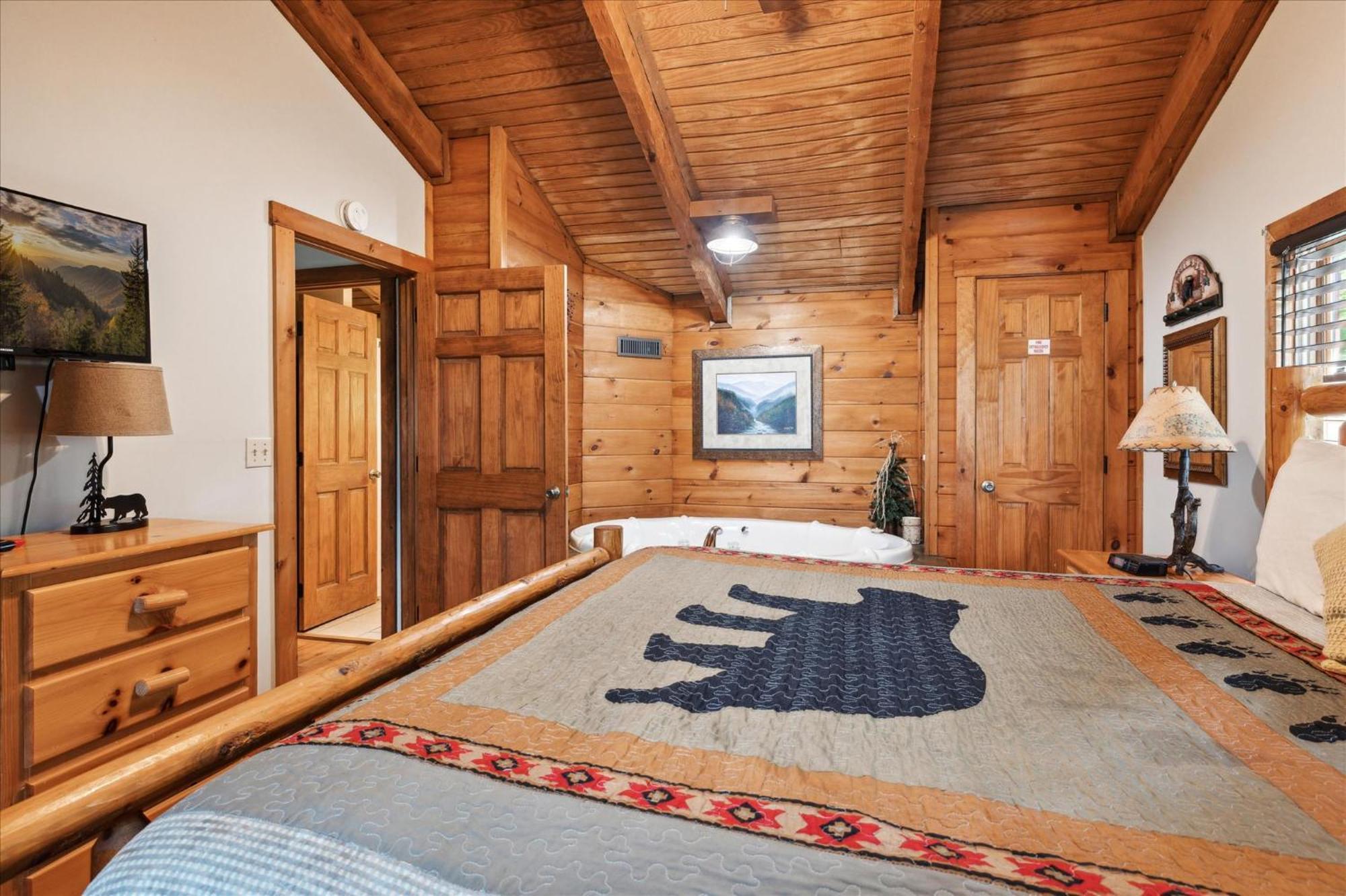 A Charming Cabin, Pool, Firepit, Hot Tub-Jacuzzi Gatlinburg Eksteriør bilde